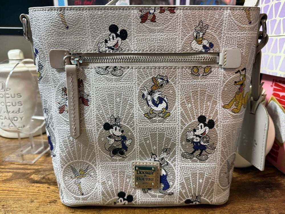 Dooney & Bourke Disney 100th Anniversary Mickey & Friends Crossbody Bag